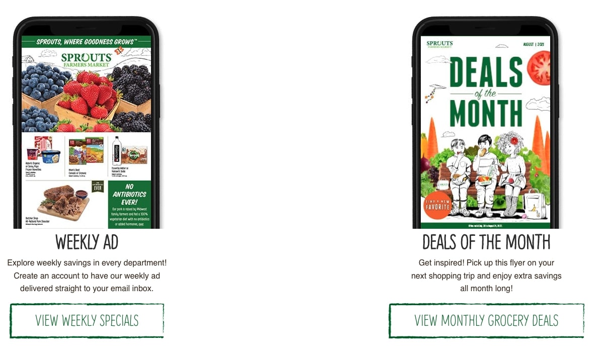 Wymienione korzyści aplikacji mobilnych lojalnościowych Sprouts