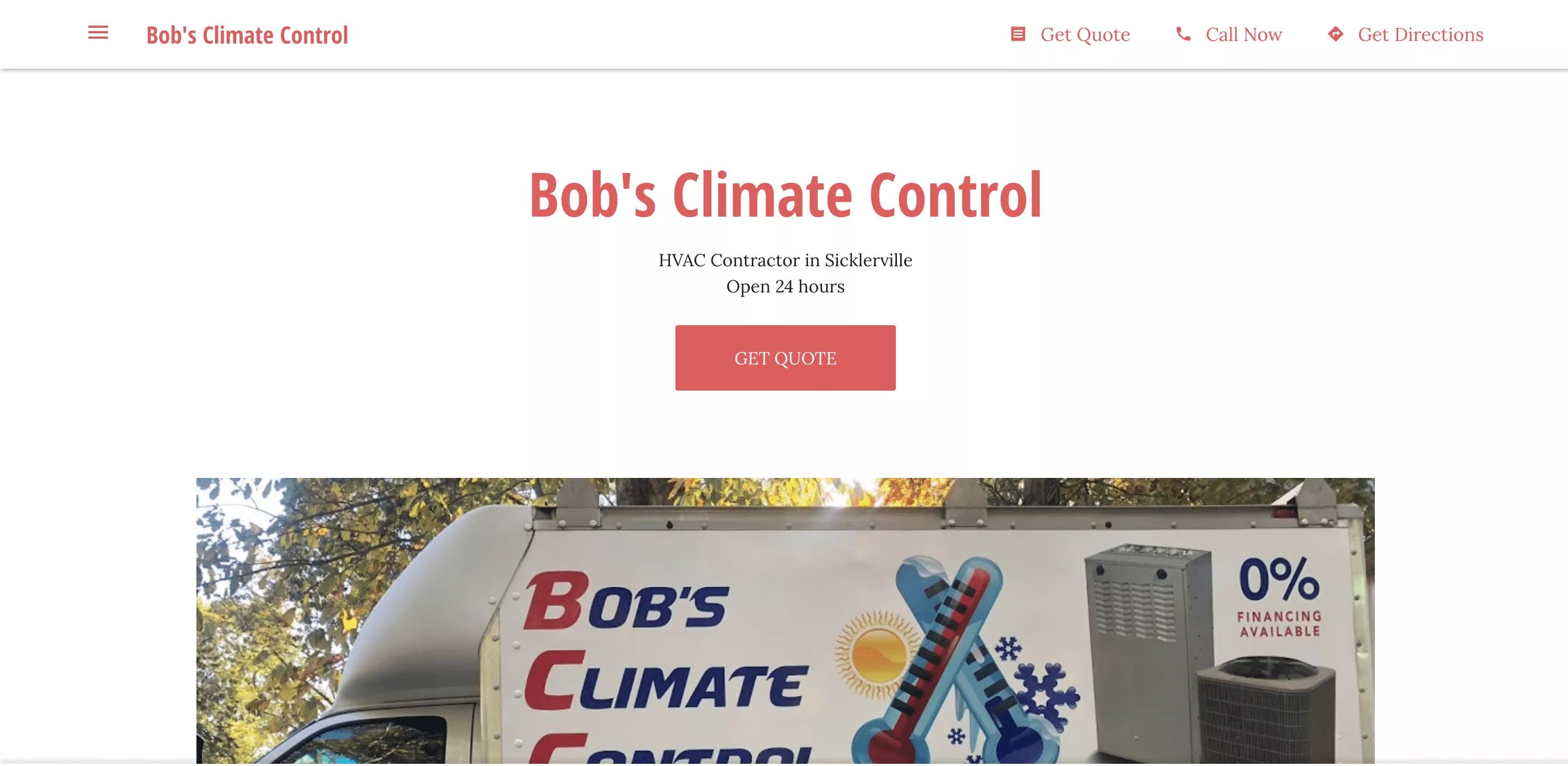 Cele 4 strategii de marketing HVAC pentru a genera clienți potențiali constante pentru orice companie HVAC example of ineffective hvac marketing website