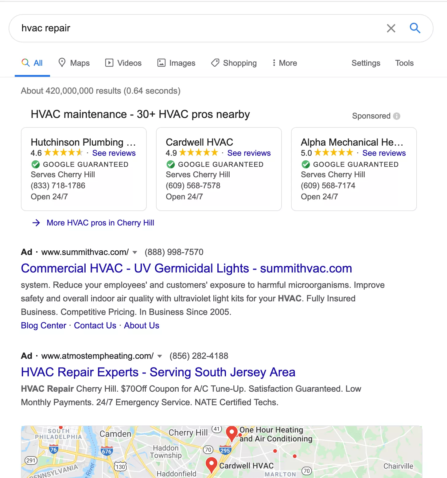 Cele 4 strategii de marketing HVAC pentru a genera clienți potențiali constante pentru orice companie HVAC hvac local service ads google guaranteed