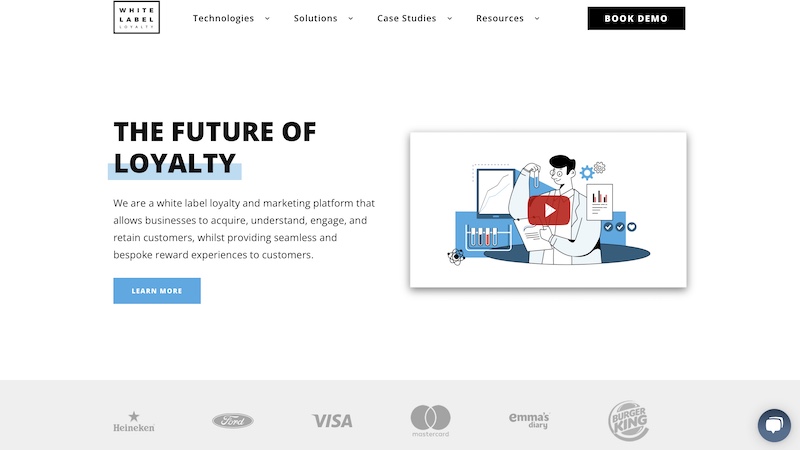 WhiteLabel忠誠度主頁