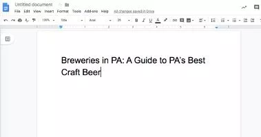 SEO per i birrifici: una guida alla ricerca di parole chiave e alla SEO on-page content for brewery seo