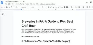 SEO per i birrifici: una guida alla ricerca di parole chiave e alla SEO on-page content for brewery seo