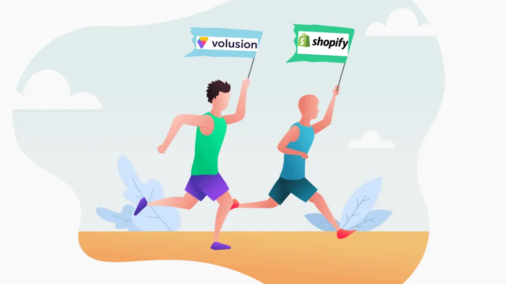 shopify เทียบกับ volusion