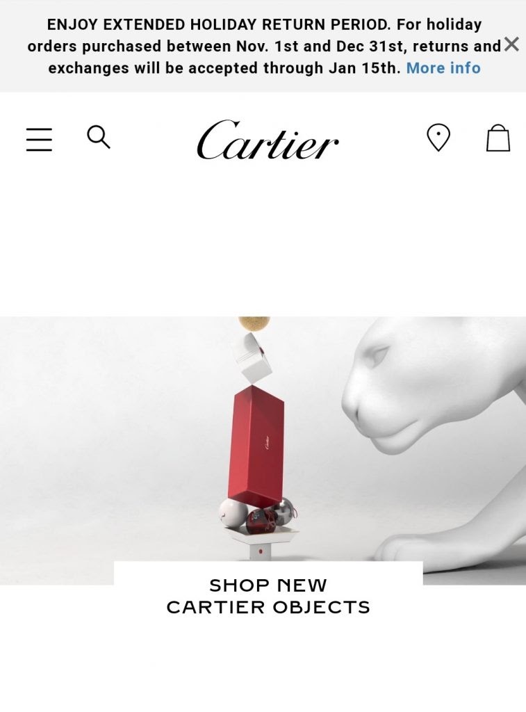 cartier black friday 2020