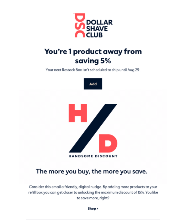 Dollar Shave Club-Aktion