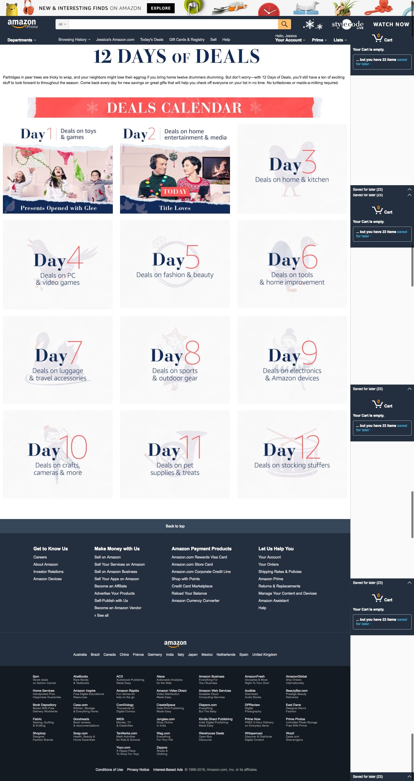 Amazon - 12 dni ofert