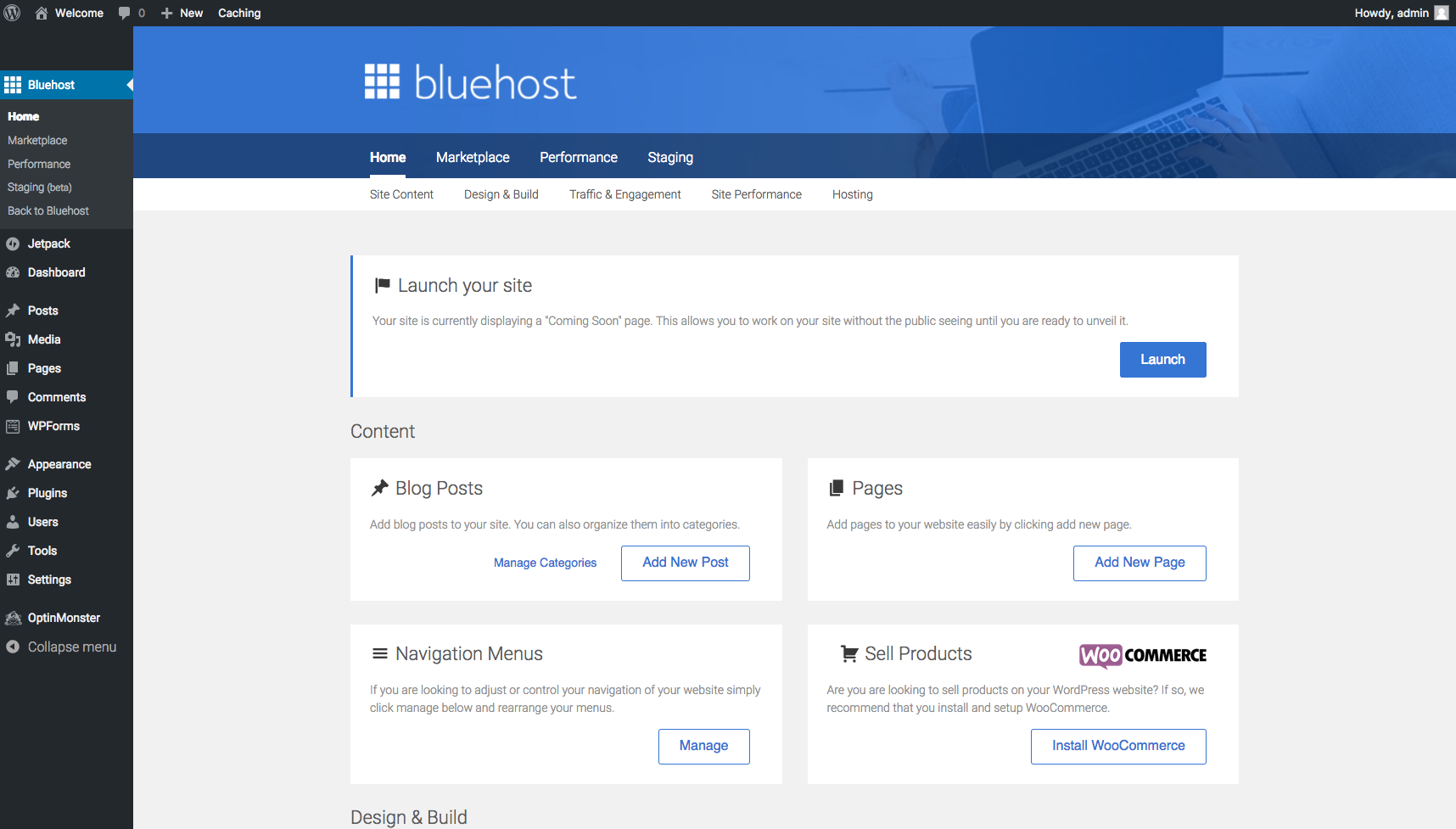 Bluehost Araçları