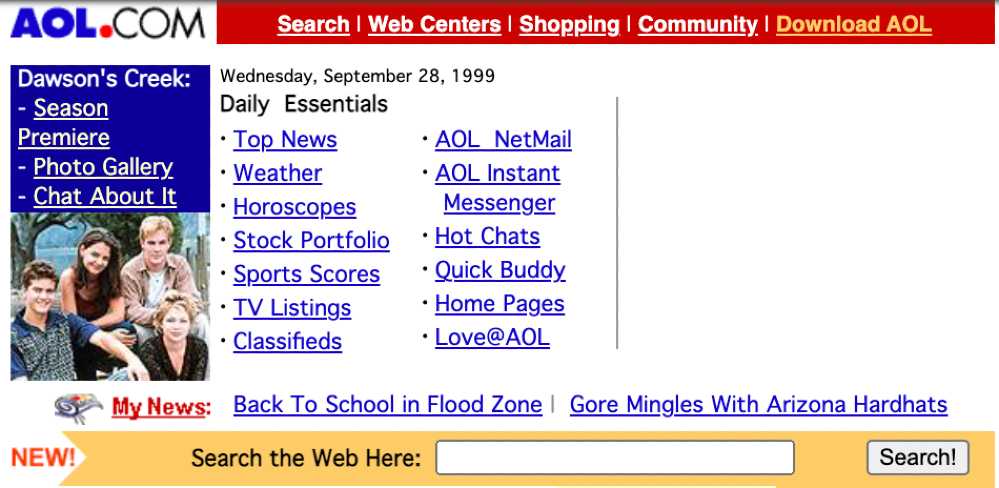 Qu'est-ce que le référencement des années 90