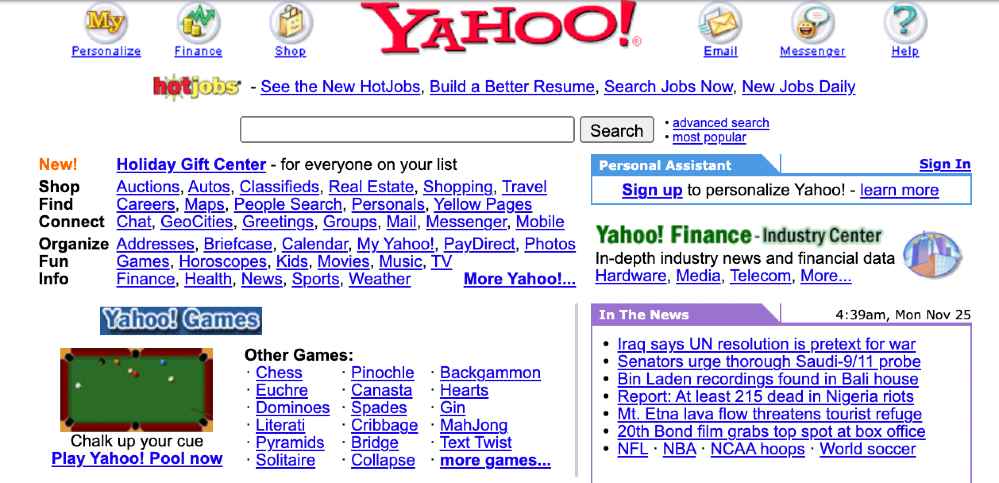 Qu'est-ce que le référencement dans les années 2000