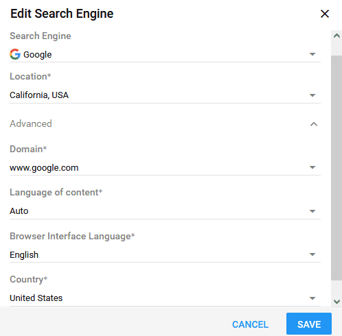Perangkat Lunak Pelacakan Peringkat SE