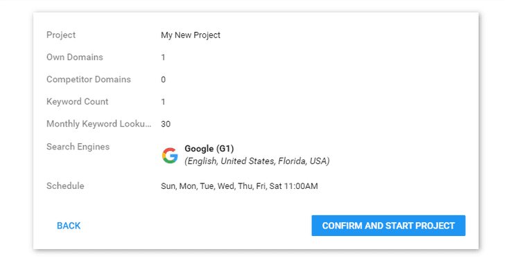 Spyserpプロジェクトの作成