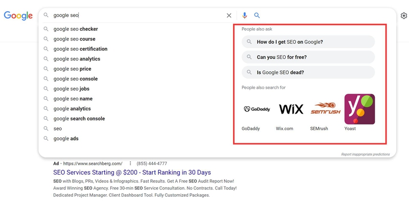 Google Arama, İkinci Sütunla Gelişmiş Otomatik Tamamlamayı Başlattı