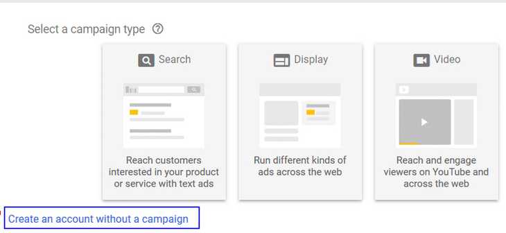 Ga Seleziona campagna