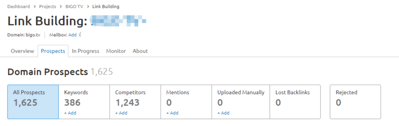 SEMrush Bağlantı Oluşturma Aracı