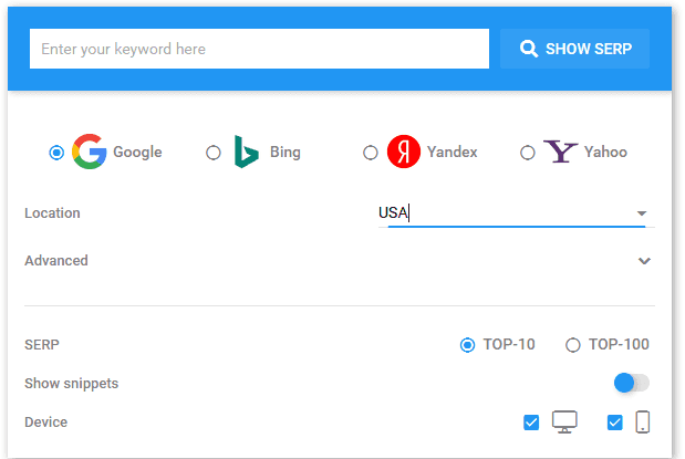 Rank-Tracking-Software Serp Checker