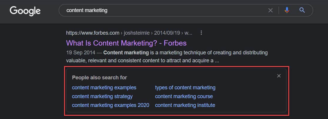 Google People sucht auch nach