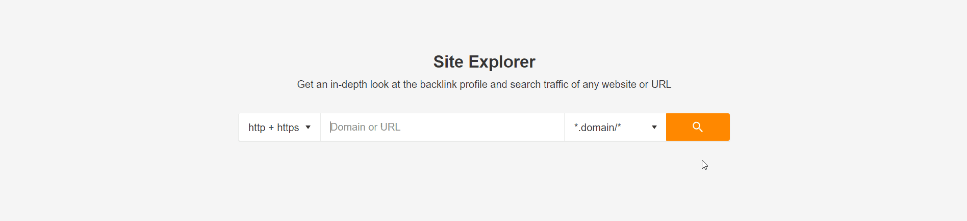 ahrefs 사이트 익스플로러