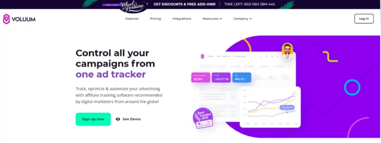 voluum-домашняя страница