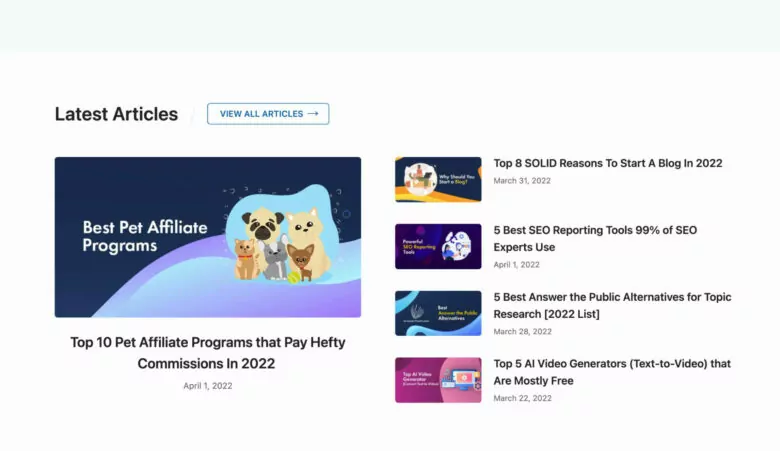 المدونون ، مقالات العاطفة