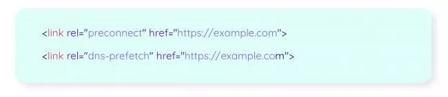 Préconnexion et prélecture DNS