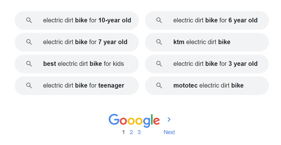 人们也问谷歌搜索词组的例子