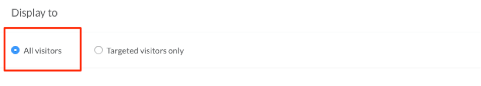 ポップアップターゲティングのヒント