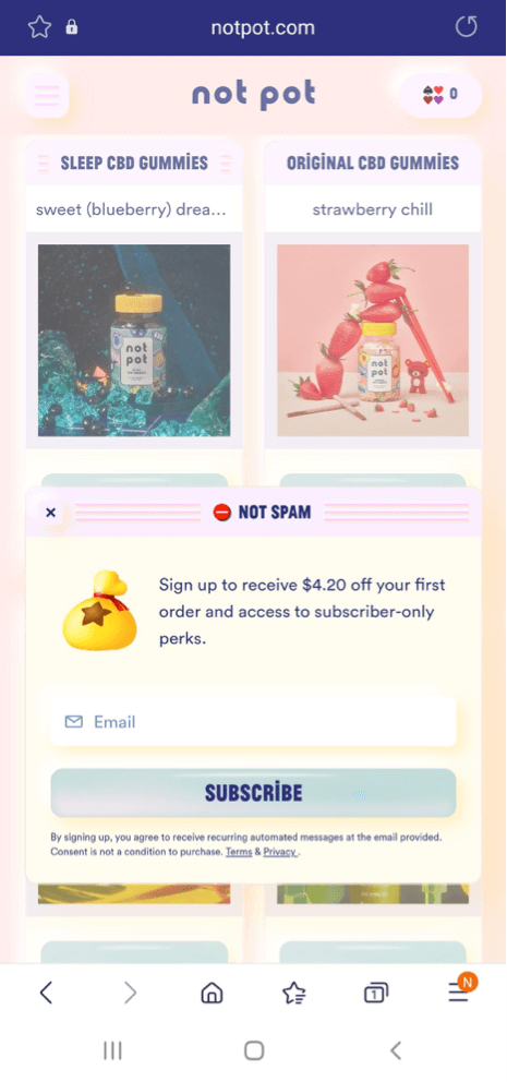 Nu o fereastră pop-up