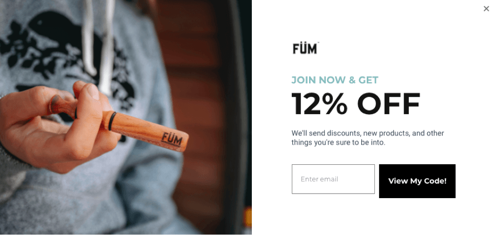 Beispiel für ein Fum-Popup