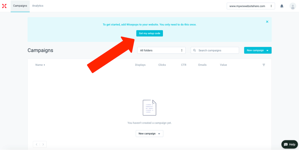 Wisepops 設置代碼