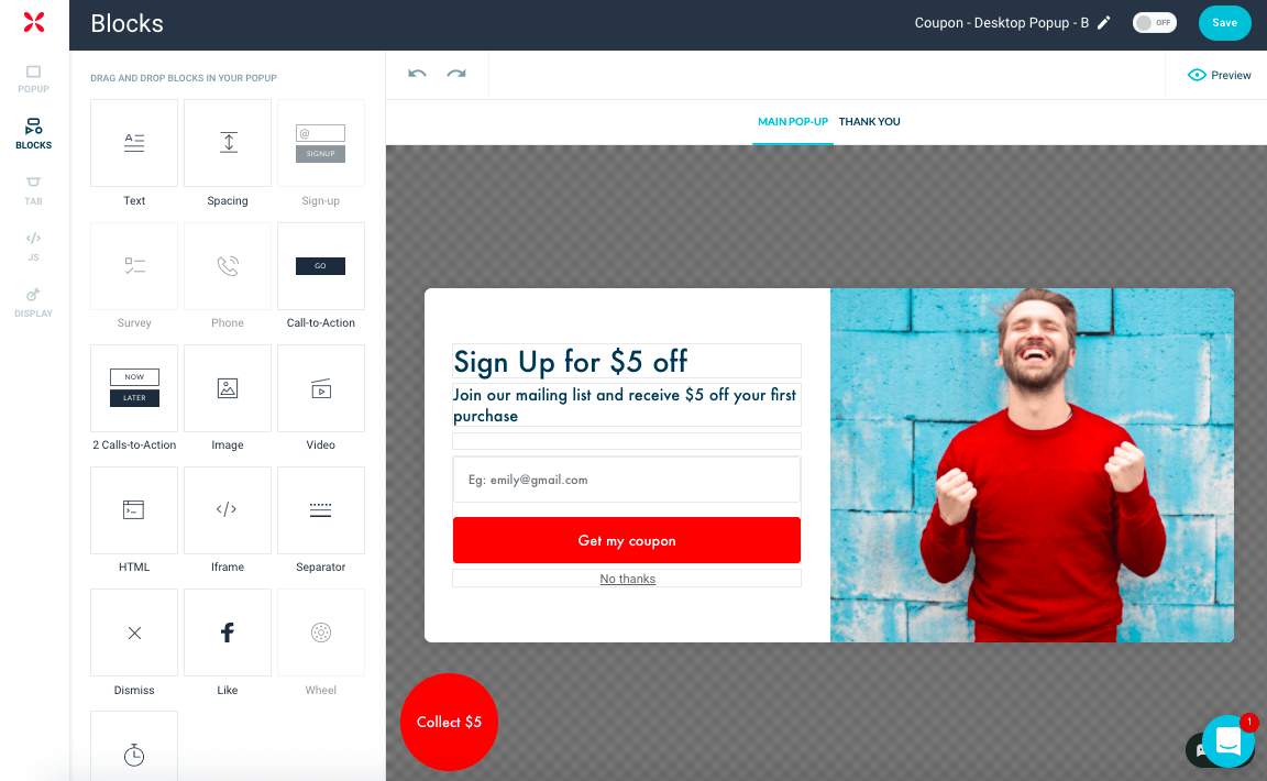 Pembuat kampanye Wisepops