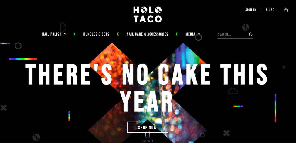 หน้าร้าน Holo Taco