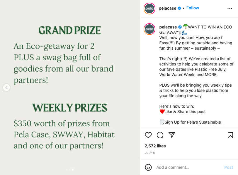 Pela Case zu verschenken