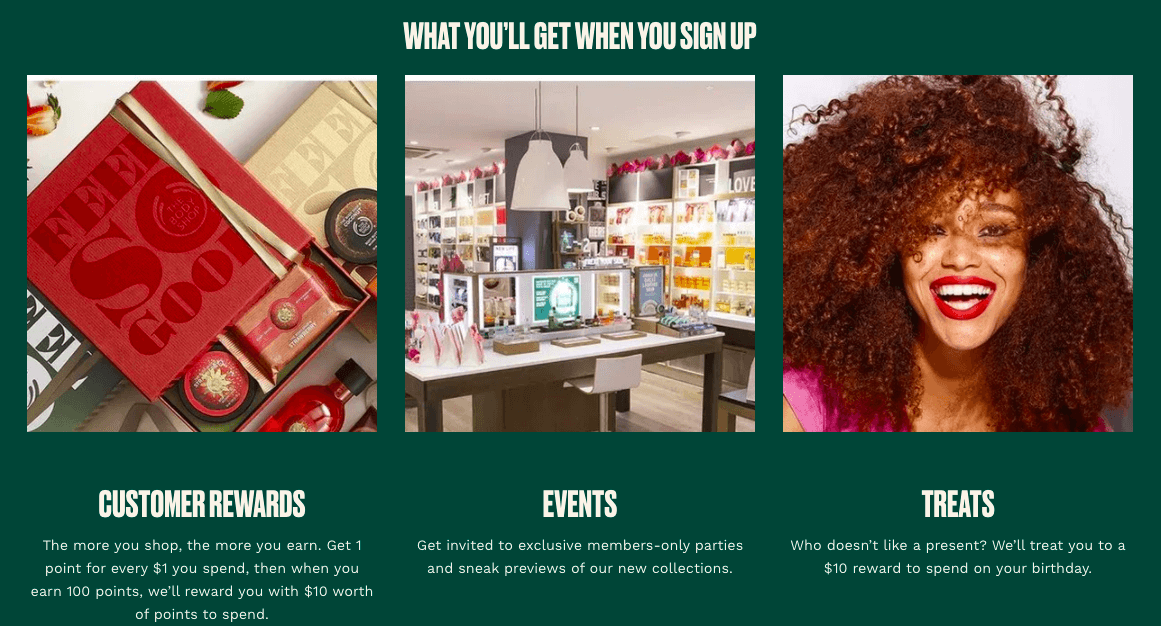 더바디샵 로열티 프로그램