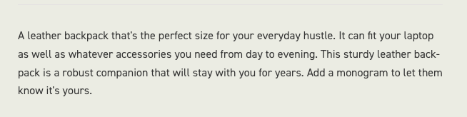 Copywriting Standar WP