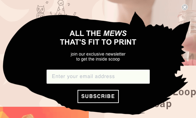 Meow Meow Tweet Tweet popup