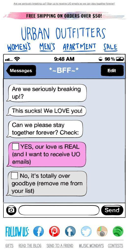 reconectando con la plantilla de correo electrónico de clientes antiguos