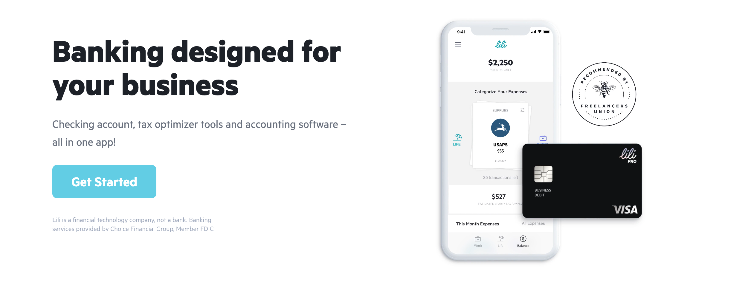 เริ่มต้นบัญชีธนาคารธุรกิจอิสระกับ Lili
