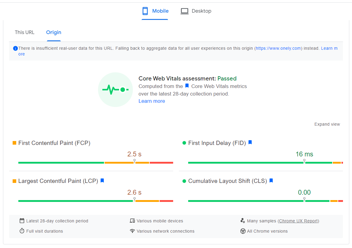 sayfa hızı içgörüleri temel web hayati metrikleri