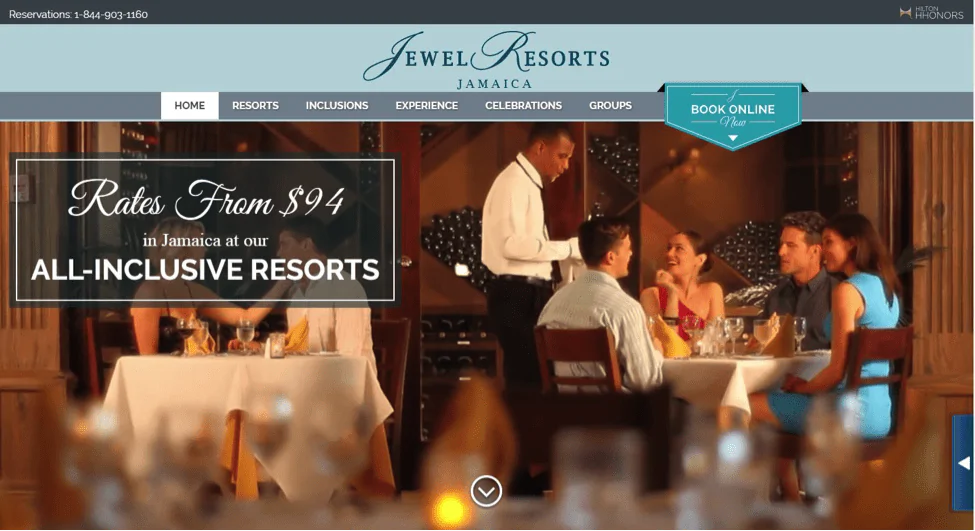 見事な写真のウェブサイト