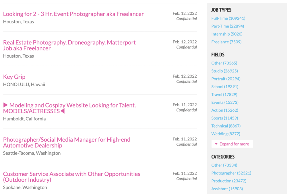 自由职业者网站