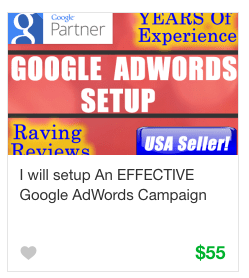 Fiverr AdWords Gig