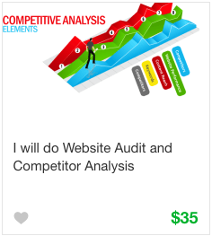 Fiverr競合分析ギグ