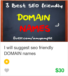 Fiverr Expired Domain Research Gig