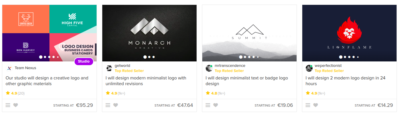 遠程平面設計工作網站 - Fiverr