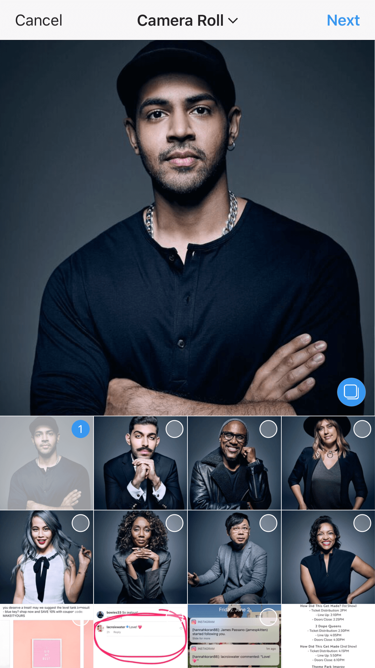 cinquerr instagram slideshow_order