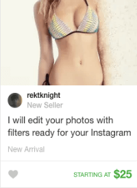 concerto fotografico su instagram