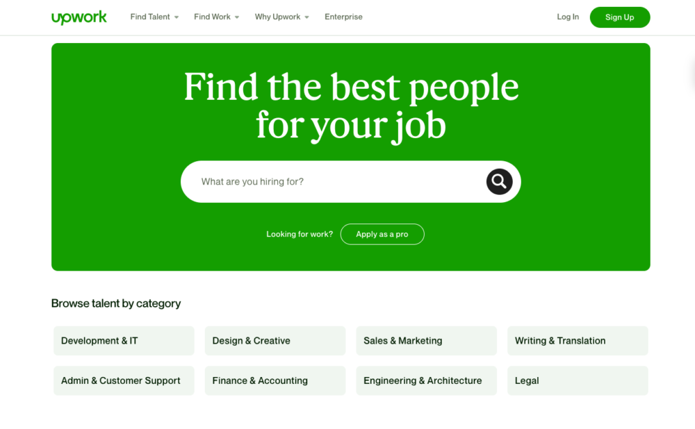 fürs schreiben bezahlt werden - upwork