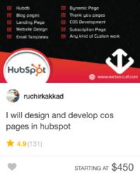 fiverrウェブデザイナー