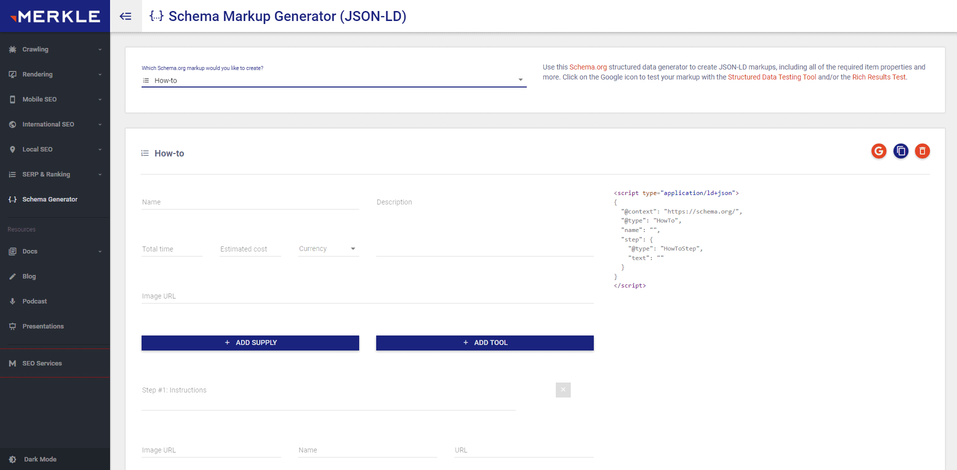 generator schematów merkle