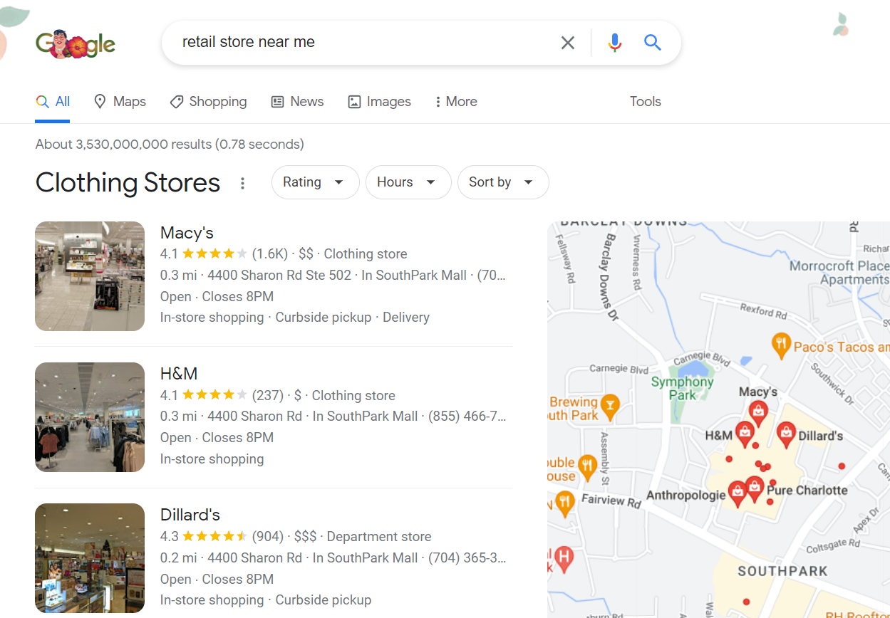 ตัวอย่างการค้นหาการค้นพบ